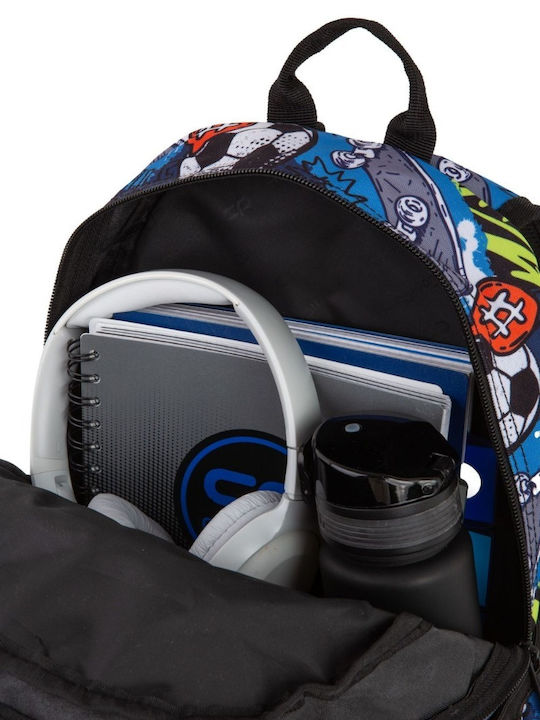 Coolpack Toby Σχολική Τσάντα Πλάτης Νηπιαγωγείου Πολύχρωμη 10lt 26 x 12 x 35εκ