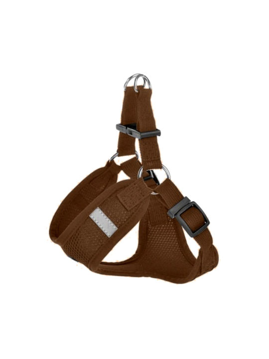 Reflective Small Dog Ham Comfortable Size Xxs Brown Anione Germany