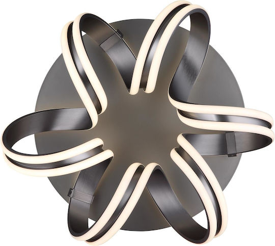 Globo Lighting Πλαφονιέρα Οροφής Γκρι