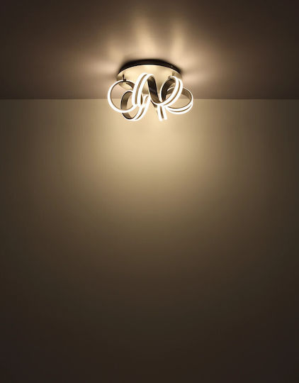 Globo Lighting Πλαφονιέρα Οροφής Γκρι