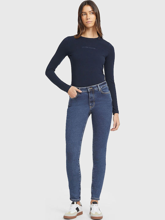 Ψηλόμεσο Γυναικείο Jean Παντελόνι σε Skinny Εφαρμογή