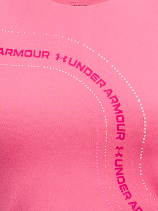 Under Armour Crop Top Fuchsia