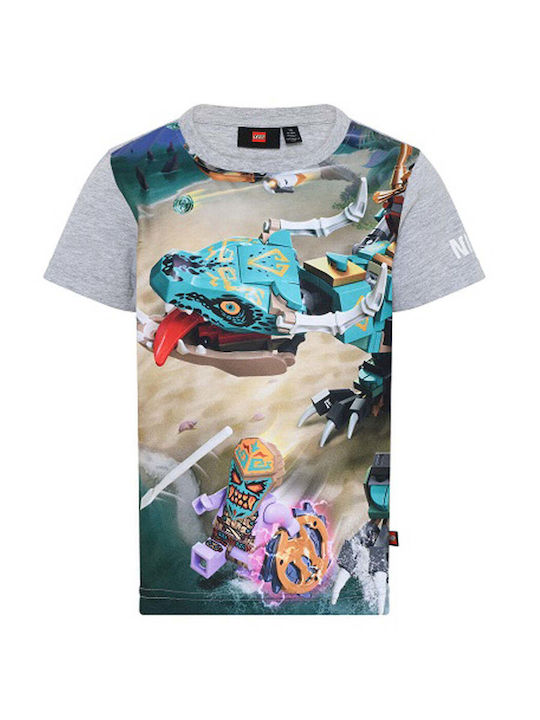 Παιδικό T-shirt Γκρι Ninjago