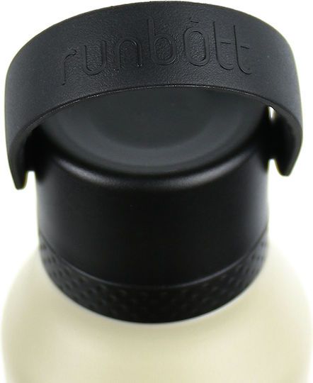 Runbott Stainless Steel Thermos Bottle BPA Free 600ml Khaki