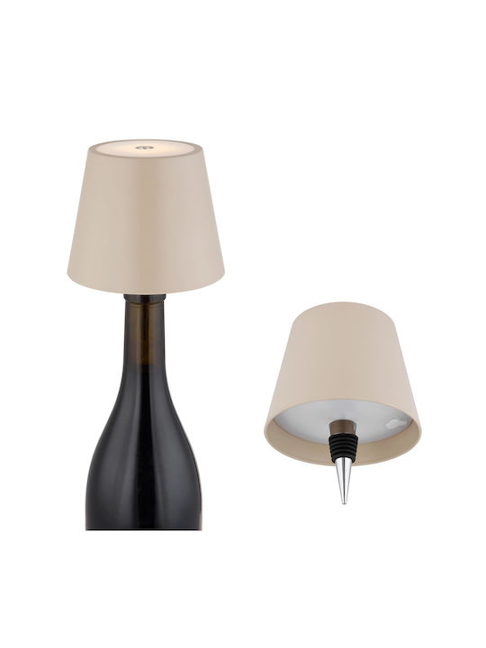 Globo Lighting Table Lamp with Beige Shade and Base