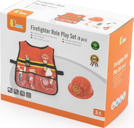 Viga Toys Spielzeug Zum Spielen Aus Holz Für 3+ Jahre 8 Stück