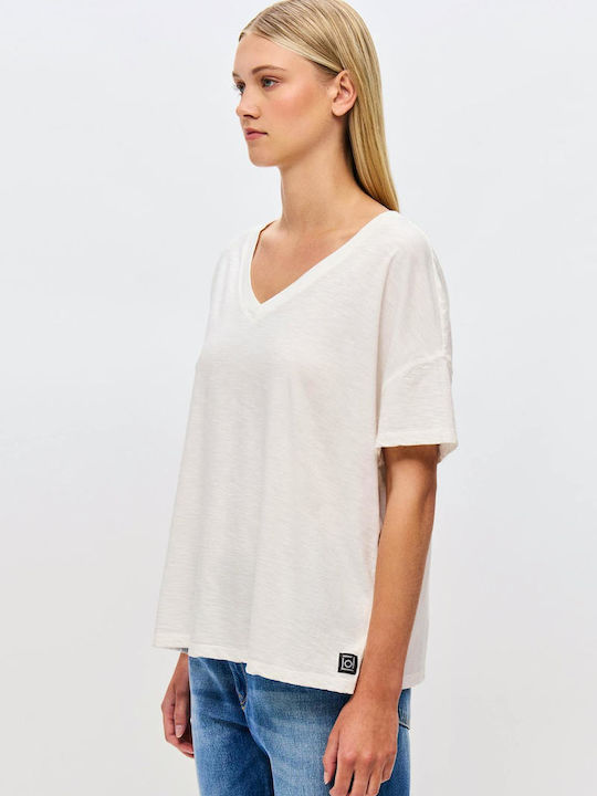 Women's Oversized White T-shirt