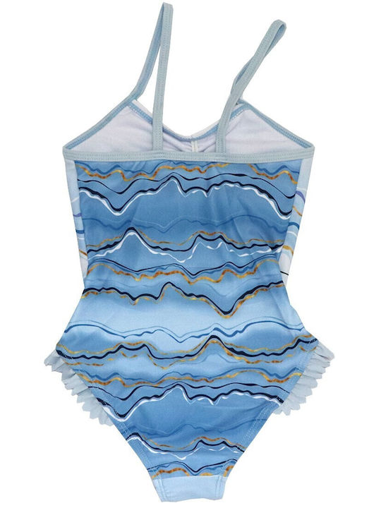 Disney Frozen Kids Swimwear One-Piece Blue