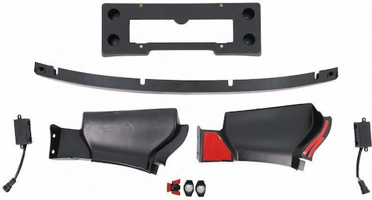 Front Bumper 3 F30/F31 11-19 G20 G80 M Look Black Chrome