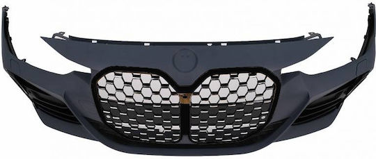 Front Bumper 3 F30/F31 11-19 G20 G80 M Look Black Chrome