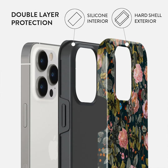 Burga Fashion Tough Back Cover Plastic / Silicone (iPhone 15 Pro Max)