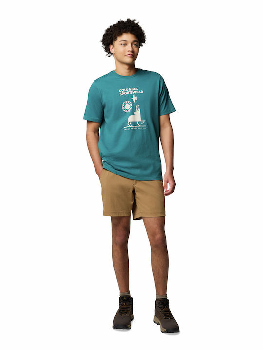 Explorers Canyon T-Shirt Petrol Blue