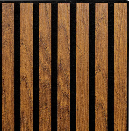 3D Wall Panels from MDF Screw-On with Glue A-s Colva Brown 60x60cm