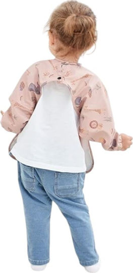 Queen Mother Pebbles Waterproof Coverall Fabric with Pocket & Sleeves Beige