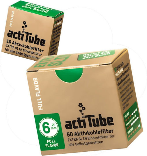 ActiTube Extra Slim Φίλτρα Πίπας 10τμχ
