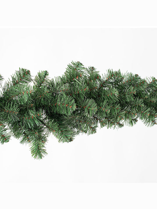 Eurolamp Bow Christmas Garland Green 180x8cm 1pc