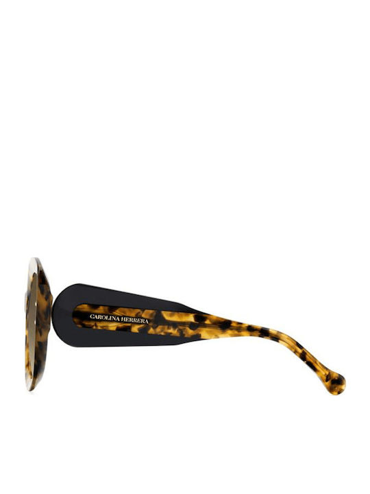 Carolina Herrera Women's Sunglasses with Brown Tartaruga Plastic Frame and Brown Gradient Lens HER 0254/S 086/HT