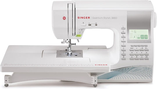 Singer Οικιακή Ραπτομηχανή 9960 Quantum Stylist Λευκή