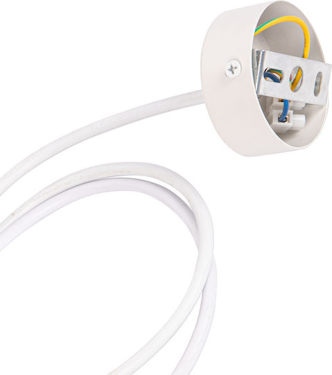Power Supply Suspension Track Guide White 1-circuit