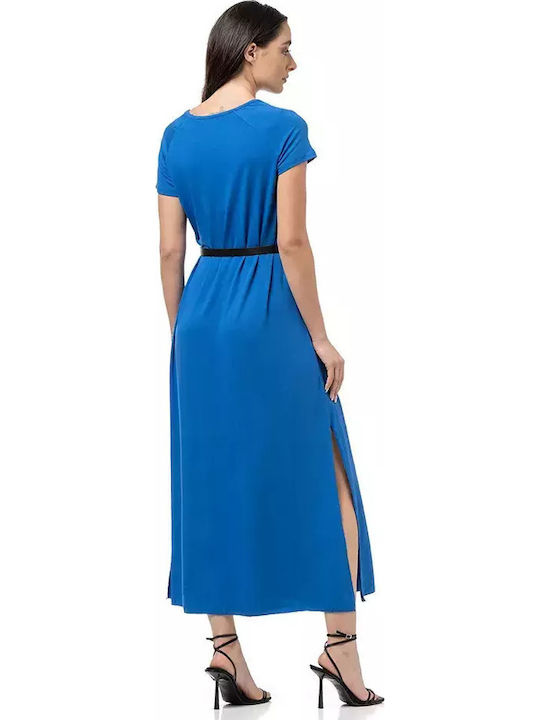 Blue Midi Dress