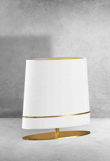 Eko Light Table Lamp for Socket E27 with Gold Shade and Base