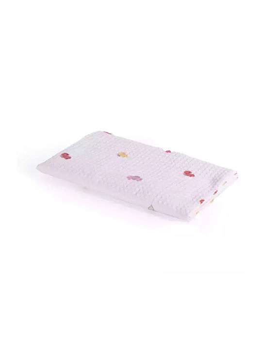 Nef-Nef Homeware Blanket Cot Lady Bug Waffle Beige 110x150cm