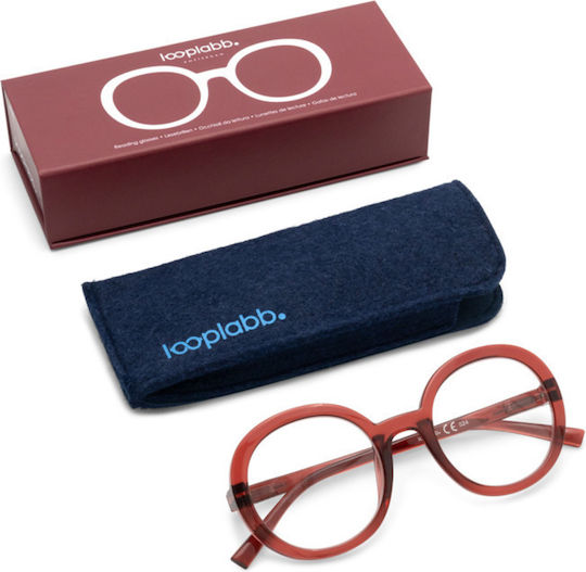 Looplabb Γυαλιά Πρεσβυωπίας +2.50 σε Μπορντό χρώμα