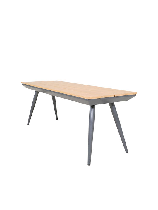 Set Cameră De Zi Pentru Exterior Arezzo 3 Piese Gri Cu Perne
