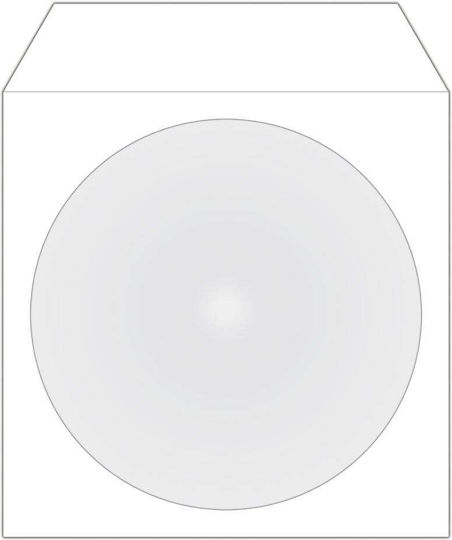 MediaRange CD/DVD Sleeve White 100pcs