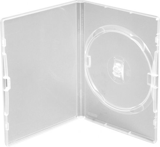 Media Center Кутия за DVD за 1 диск в прозрачен цвят 1бр