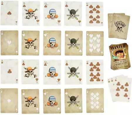 One Piece Playing Cards In A Tin