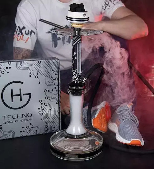 Techno Ναργιλές Einzeln Black 50cm