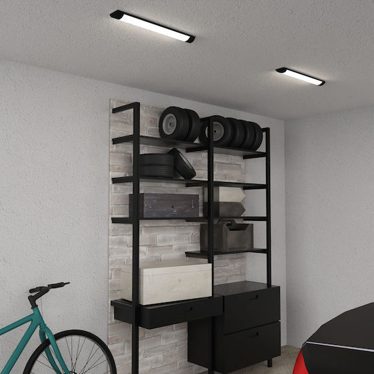 Eko Light LED Γραμμικό Φωτιστικό Οροφής 18W Φυσικό Λευκό 60εκ.
