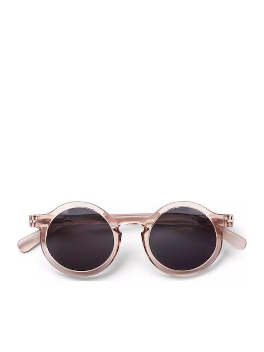 Liewood Round Kids Sunglasses with Polarized Lenses Pink for 1-3 Years