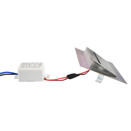 Eko Light Proiector de exterior montat pe perete LED cu Alb Natural Lumină