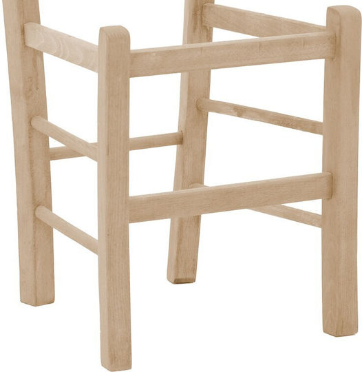 Klikareto Santorini Holzrahmen Für Esszimmer- / Küchenstuhl 42x40x89cm Braune