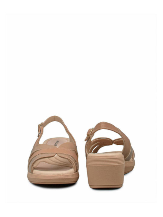 Anatomic Women's Platform Shoes Beige