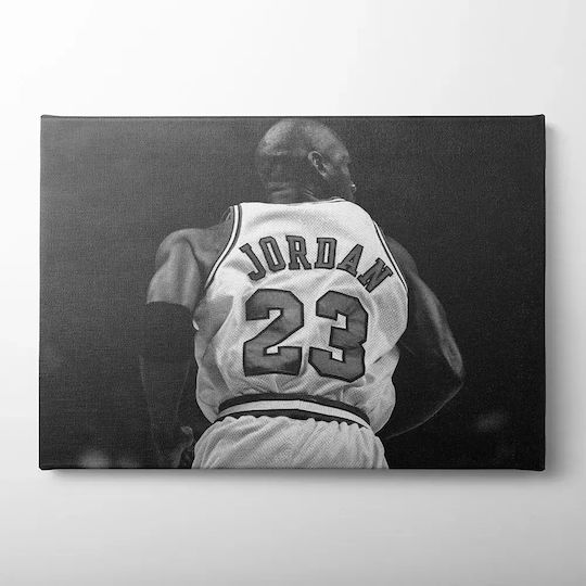 Canvas Painting Jordan 23 Knv1087 80cm X 120cm