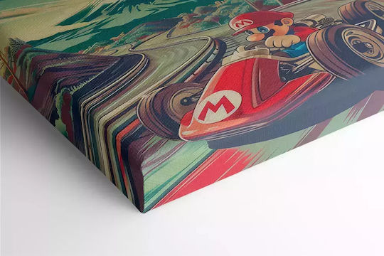 Super Mario Πίνακας σε Καμβά 65x95cm