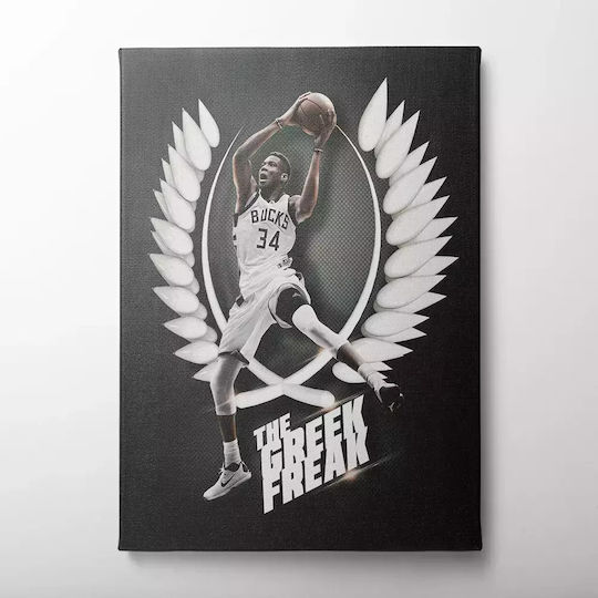 Giannis Antetokounmpo on Canvas 30x40 cm