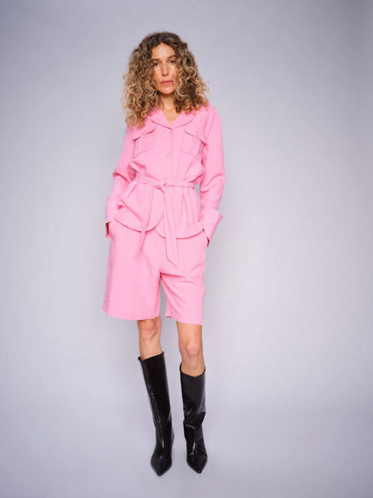 Women's Long Sleeve Shirt Pink