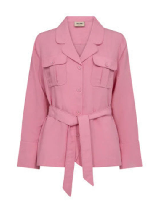 Women's Long Sleeve Shirt Pink