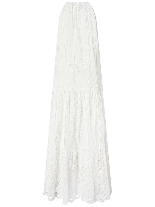 Rochie Maxi De Vară Albă