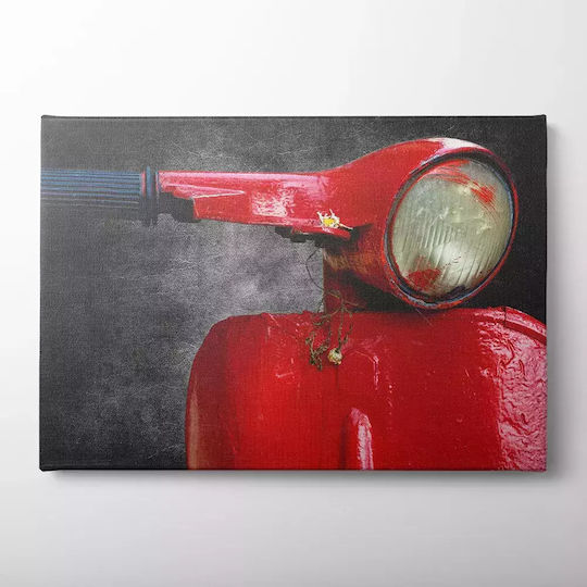 Leinwandgemälde Vespa Knv86 30cm x 40cm