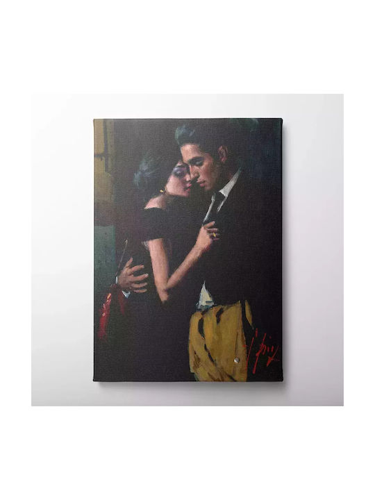 Με Ζευγάρι Πίνακας σε Καμβά 30x40cm knv476