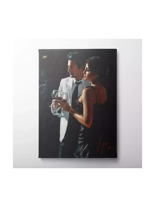 With Couple Painting on Canvas 30x40cm