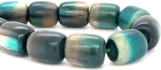 Kompologadiko Horn Worry Beads with 21 Beads Green