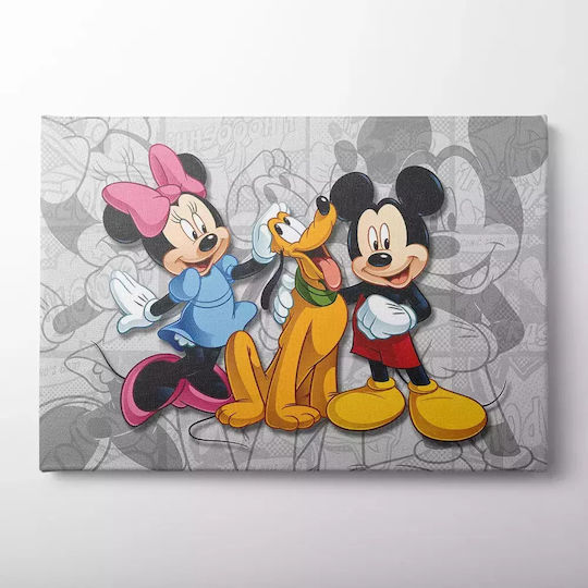 Παιδικός Πίνακας Mickey & Friends 65x95εκ.