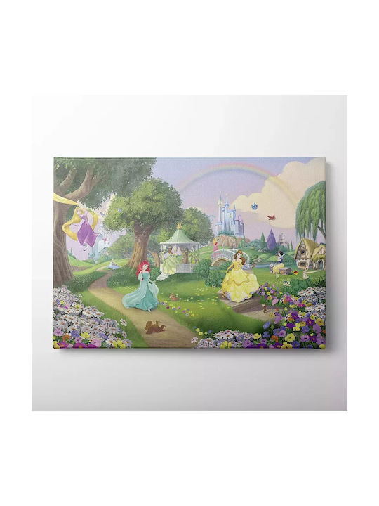 Παιδικός Πίνακας Πριγκίπισσες Disney 65x95εκ.