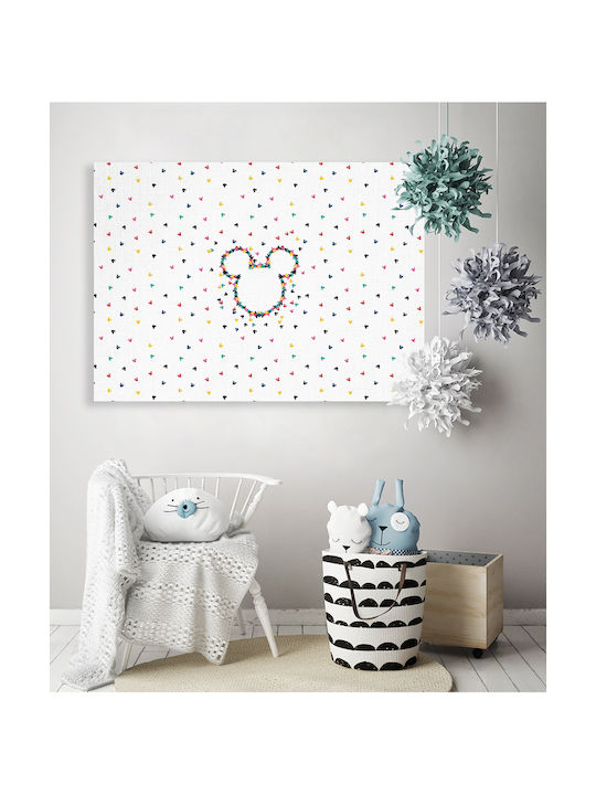 Kids Canvas Wall Painting Mickey 30x40cm